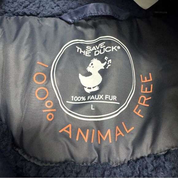 Nordstrom Save the Duck Puffer Jacket Size Large NWT - Picture 9 of 12